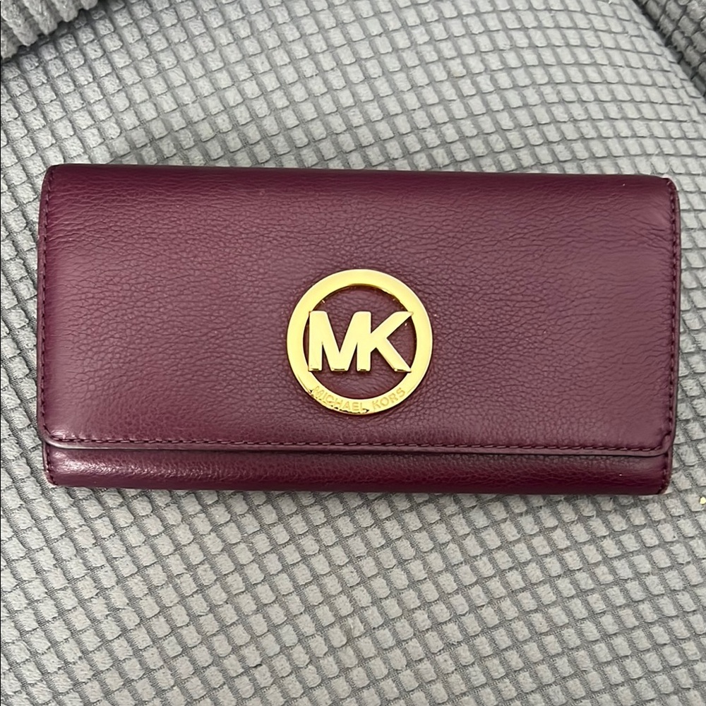 Michael Kors Burgundy Wallet